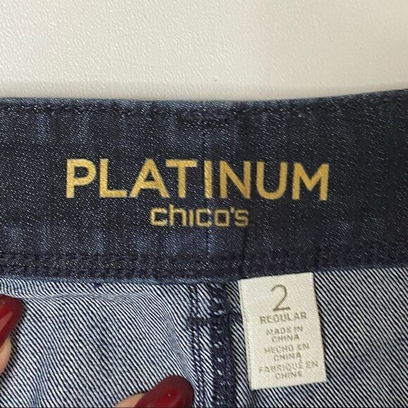 Chico’s | Platinum Ultimate Fit Denim Capri’s - Picture 7 of 7